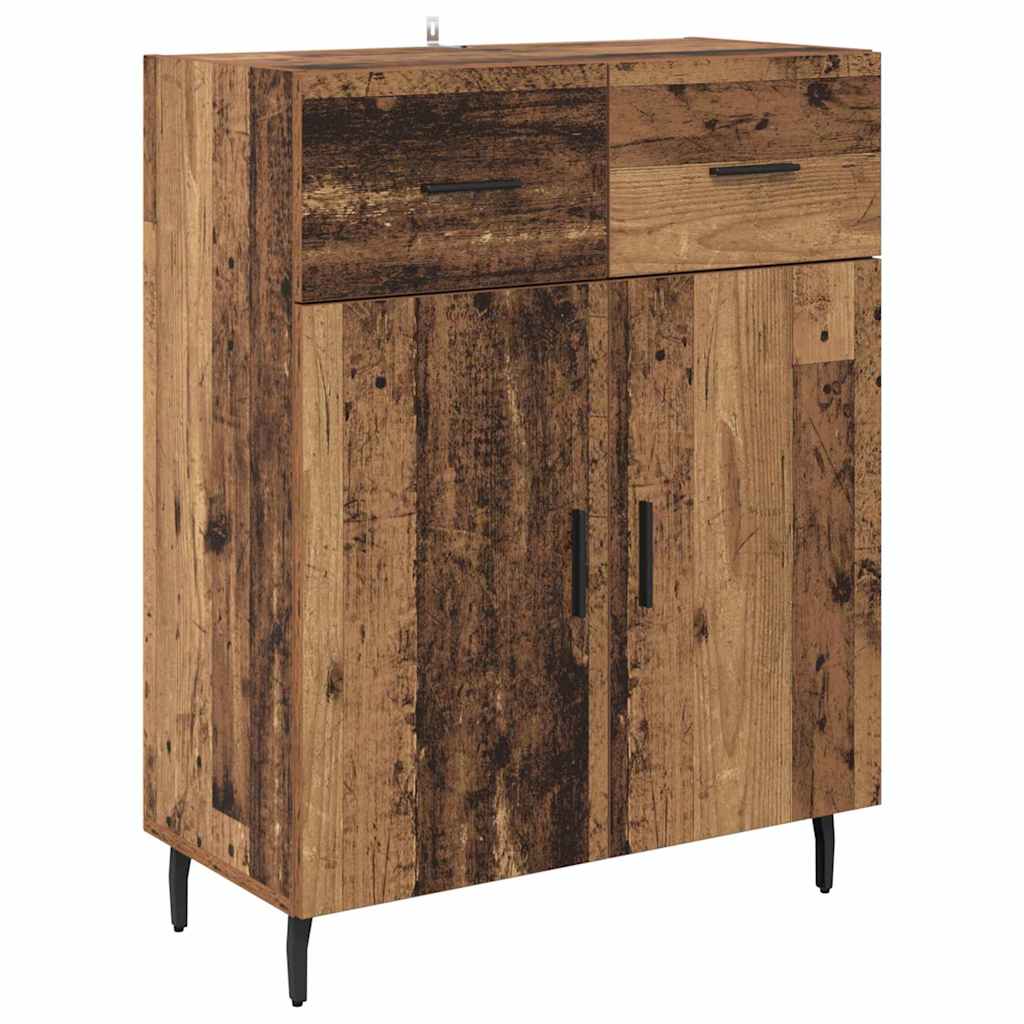 Highboard s ladicama Staro drvo 69,5 x 34 x 180 cm