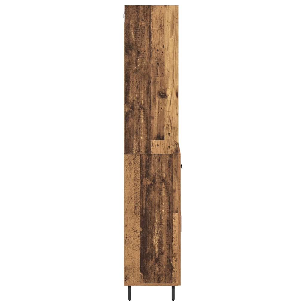 Highboard s ladicama Staro drvo 69,5 x 34 x 180 cm