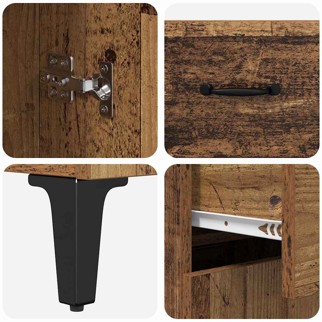 Highboard Staro drvo 69,5 x 34 x 180 cm Konstruirano drvo