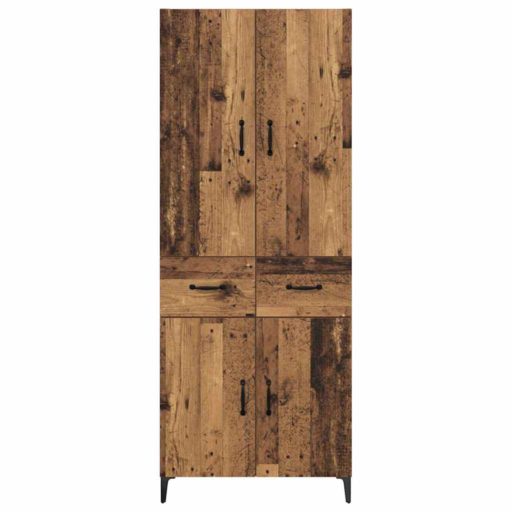 Highboard Staro drvo 69,5 x 34 x 180 cm Konstruirano drvo