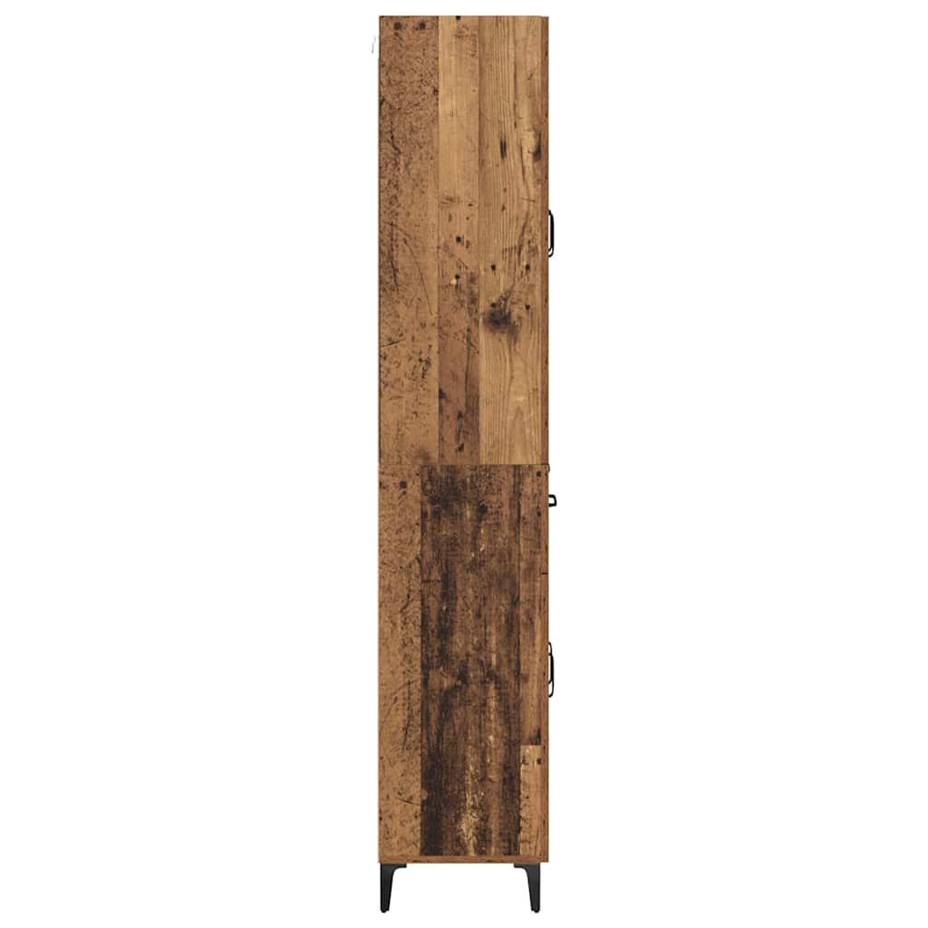 Highboard Staro drvo 69,5 x 34 x 180 cm Konstruirano drvo