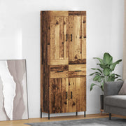 Highboard 2 kom. Staro drvo 69,5 x 34 x 180 cm