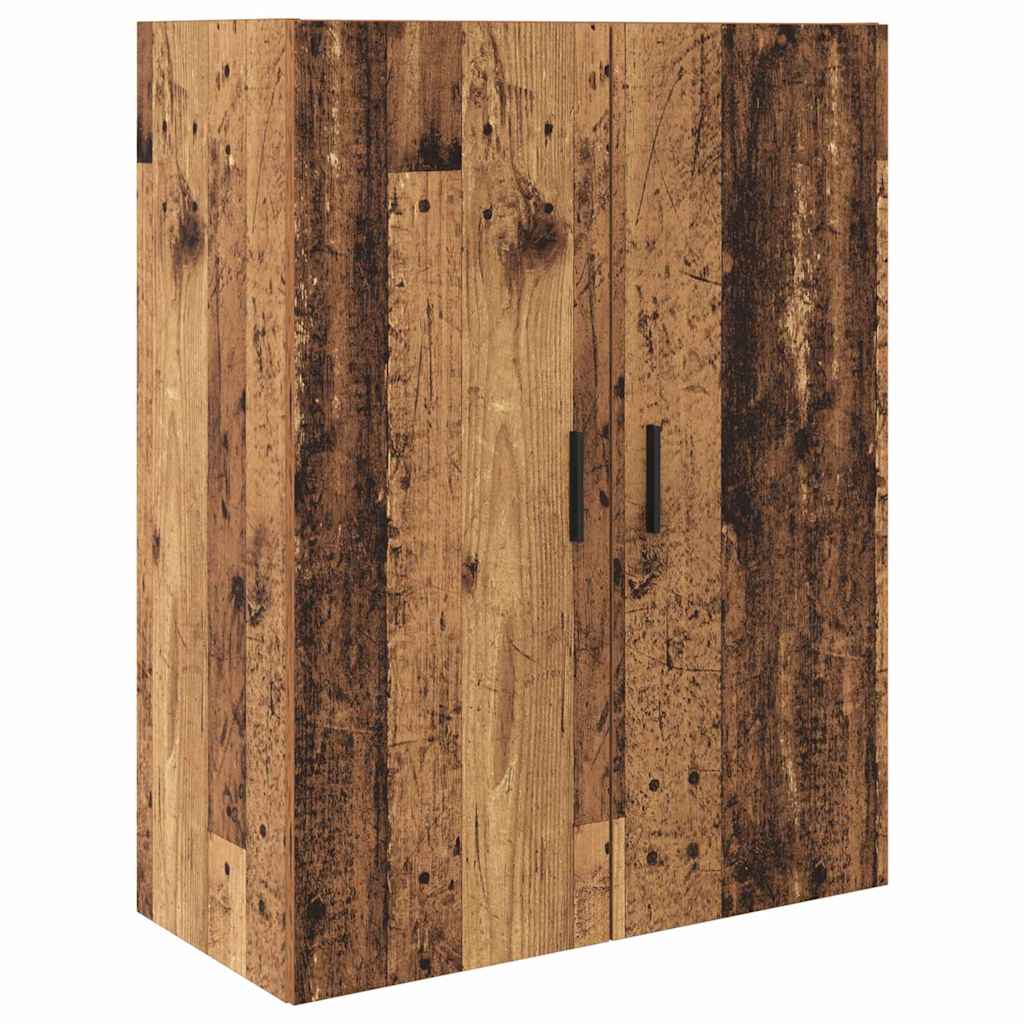 Highboard 2 pcs Staro drvo Inženjerska drva i staklo