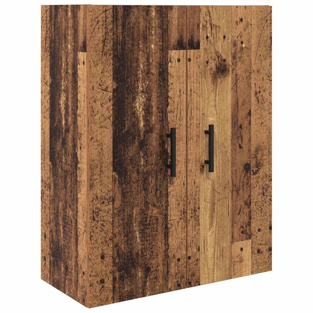 Highboard s ladicama 2 pcs Staro drvo 69,5 x 34 x 180 cm