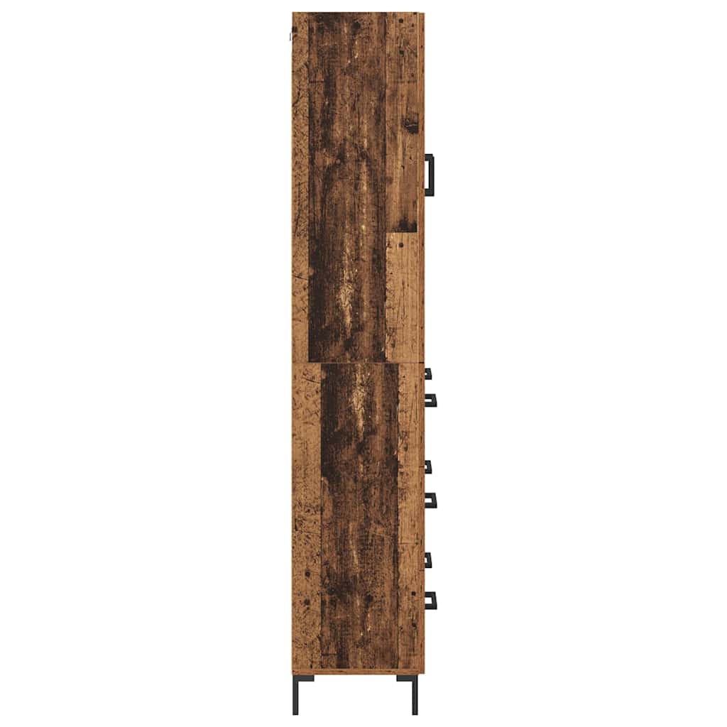 Highboard 2 kom. Staro drvo 69,5 x 34 x 180 cm