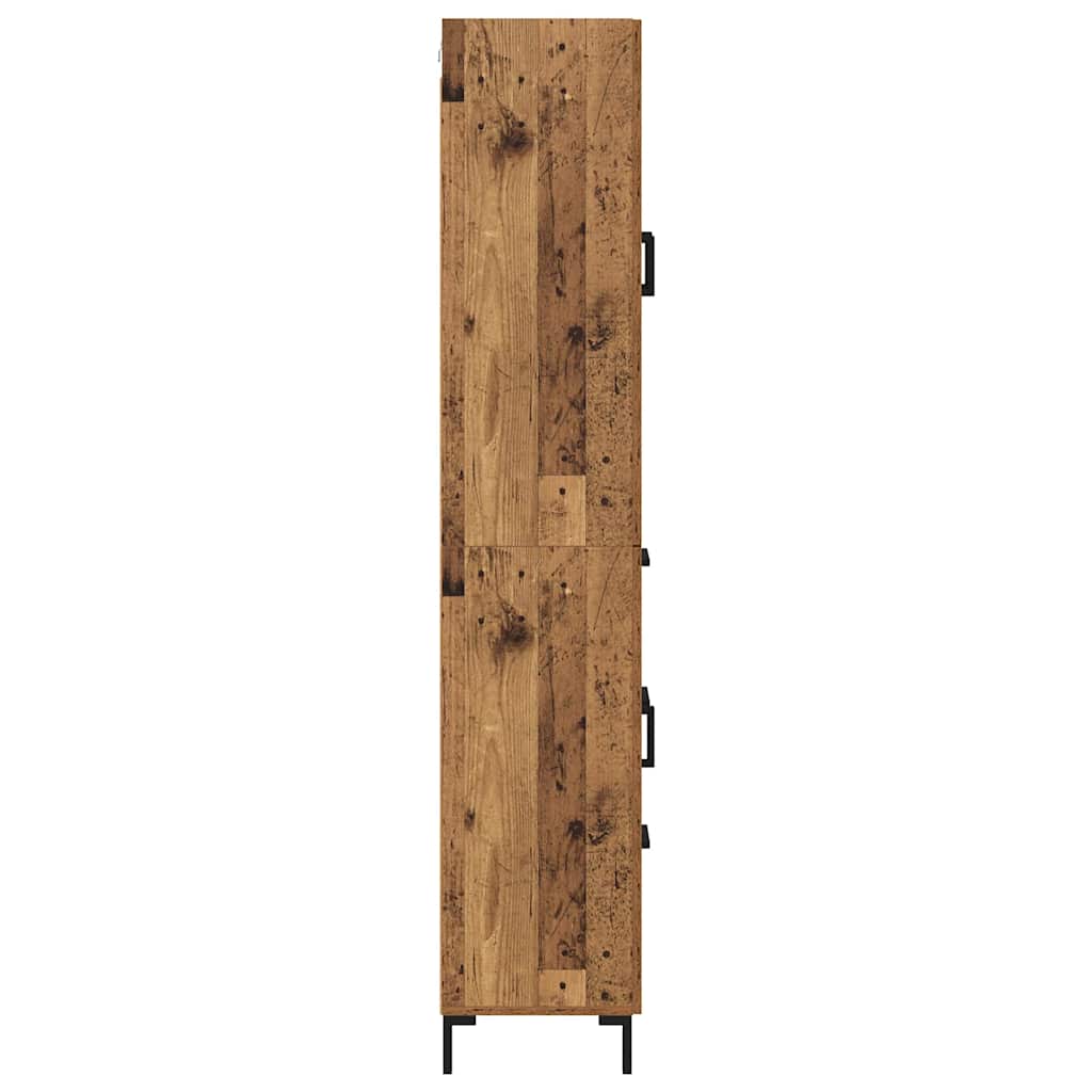 Highboard 2 kom. Staro drvo 69,5 x 34 x 180 cm