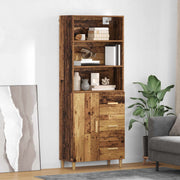 Highboard Staro drvo 69,5 x 32,5 x 180 cm Konstruirano drvo