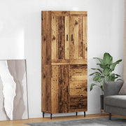 Highboard 2 kom. Staro drvo 69,5 x 34 x 180 cm