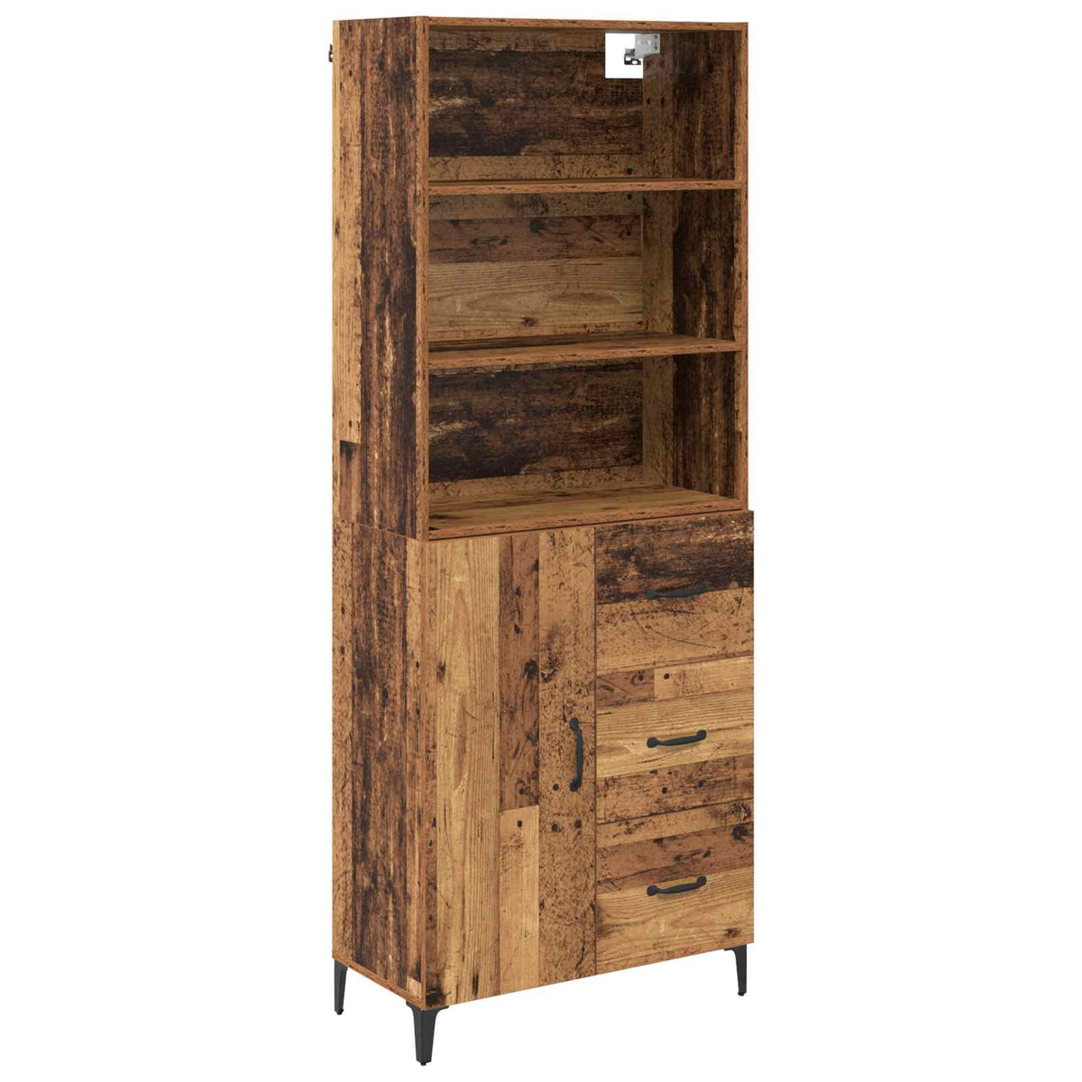 Highboard Staro drvo 69,5 x 34 x 180 cm Konstruirano drvo