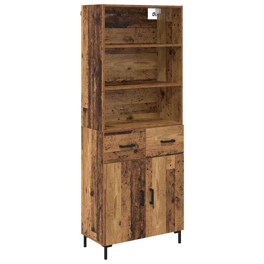 Highboard Staro drvo 69,5 x 34 x 180 cm Konstruirano drvo