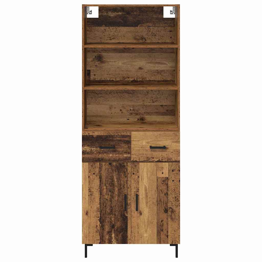 Highboard Staro drvo 69,5 x 34 x 180 cm Konstruirano drvo