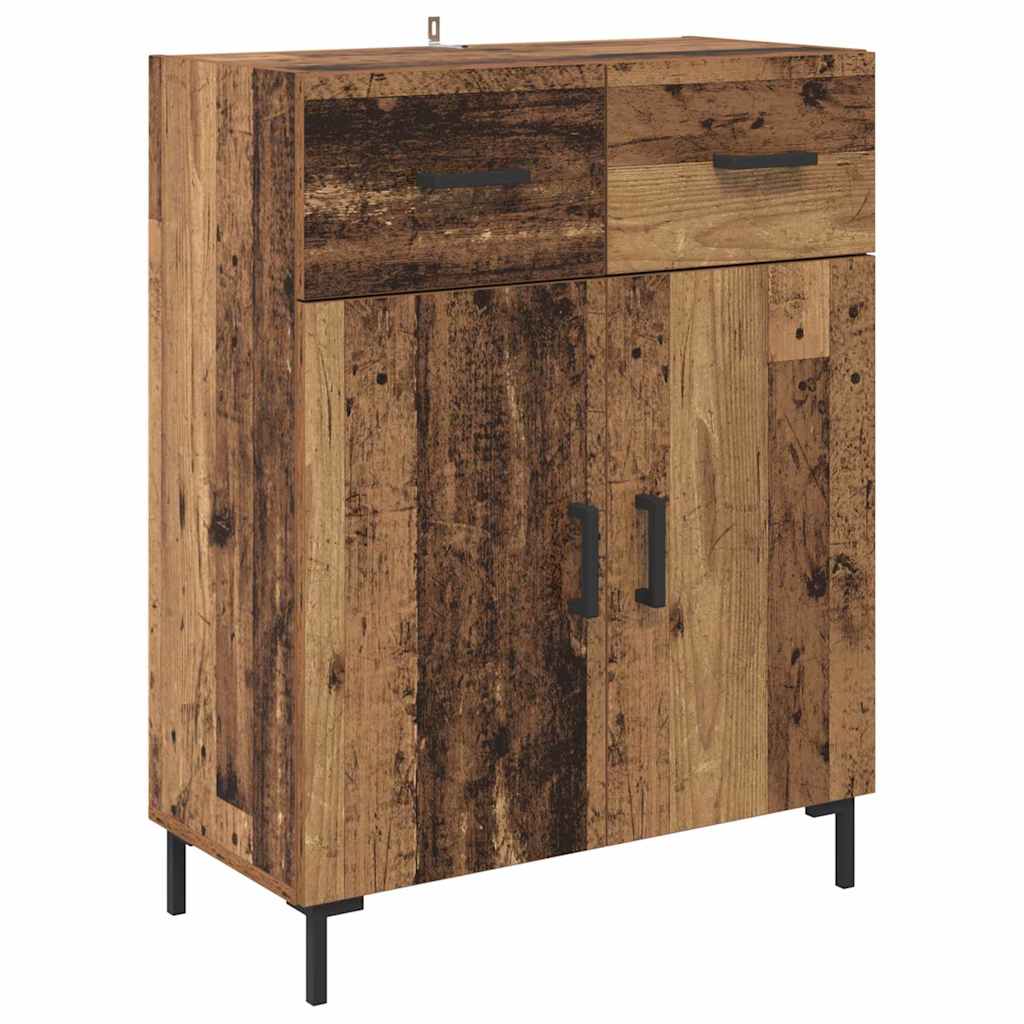 Highboard 2 kom. Staro drvo 69,5 x 34 x 180 cm