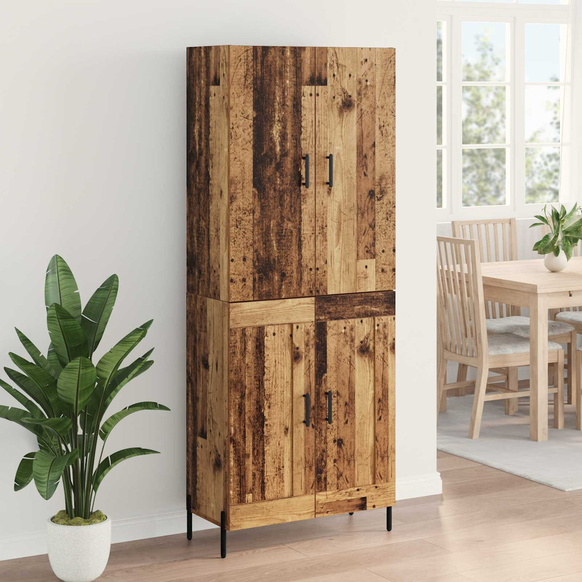 Highboard Staro drvo 69,5 x 34 x 180 cm Konstruirano drvo