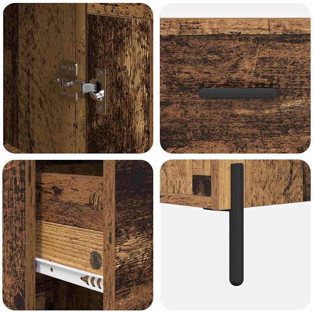 Highboard Staro drvo 34,5 x 34 x 180 cm Konstruirano drvo