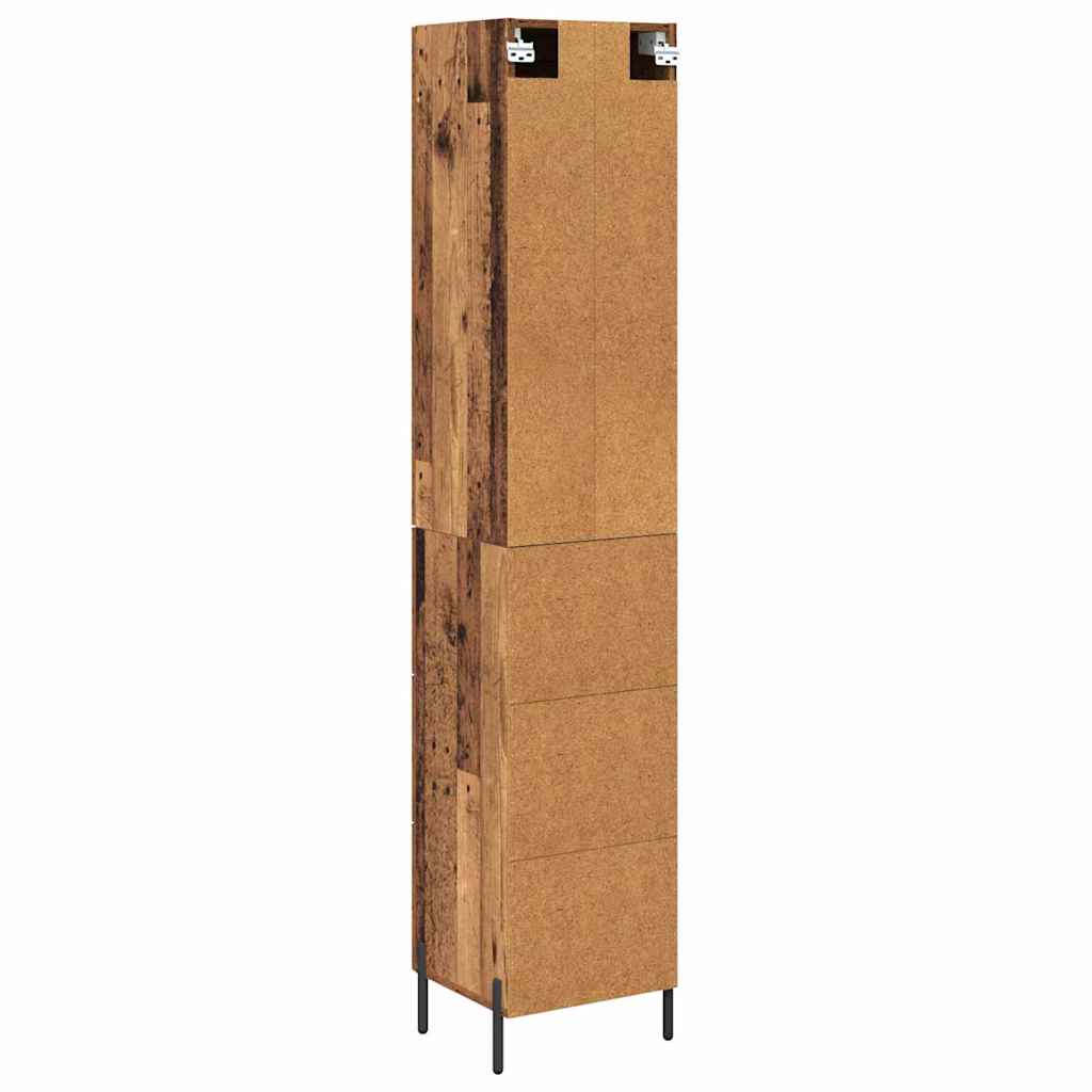 Highboard Staro drvo 34,5 x 34 x 180 cm Konstruirano drvo
