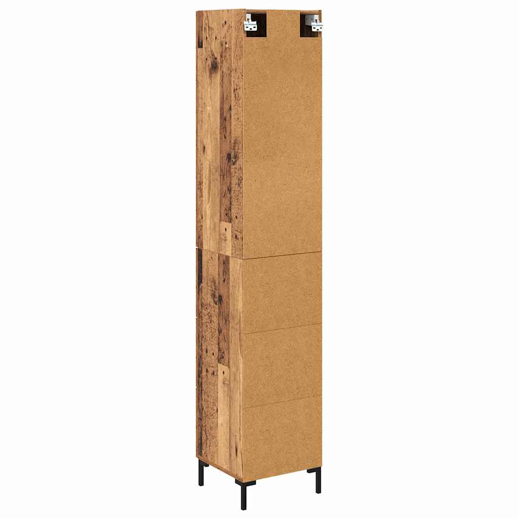 Highboard Staro drvo 34,5 x 34 x 180 cm Konstruirano drvo