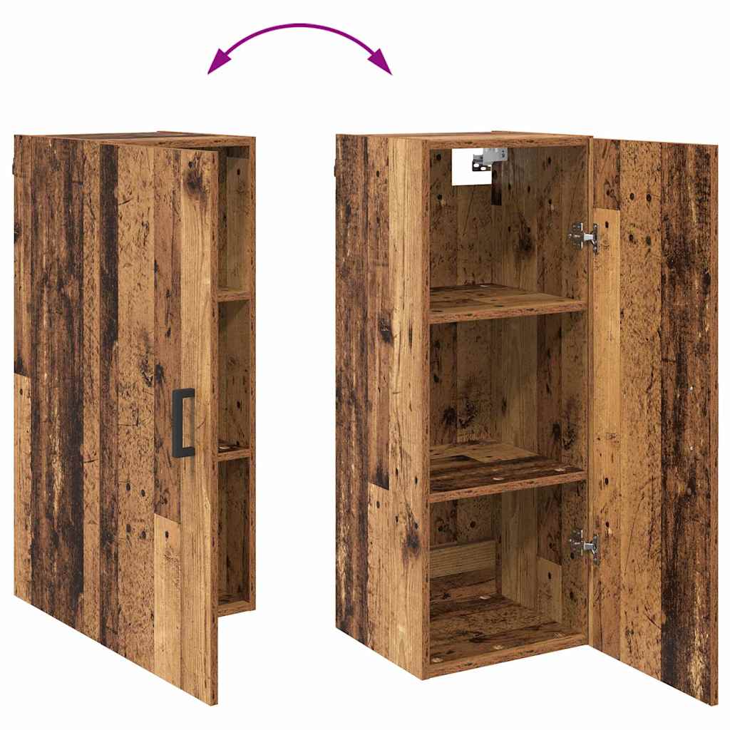 Highboard Staro drvo 34,5 x 34 x 180 cm Konstruirano drvo