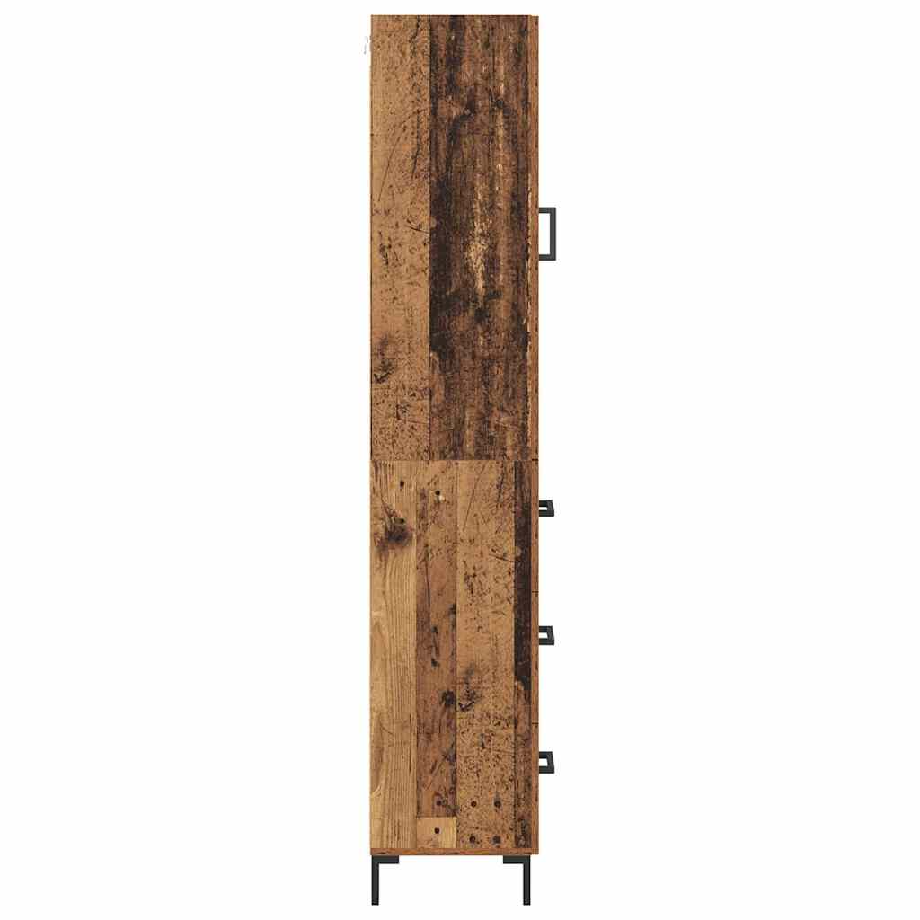 Highboard Staro drvo 34,5 x 34 x 180 cm Konstruirano drvo