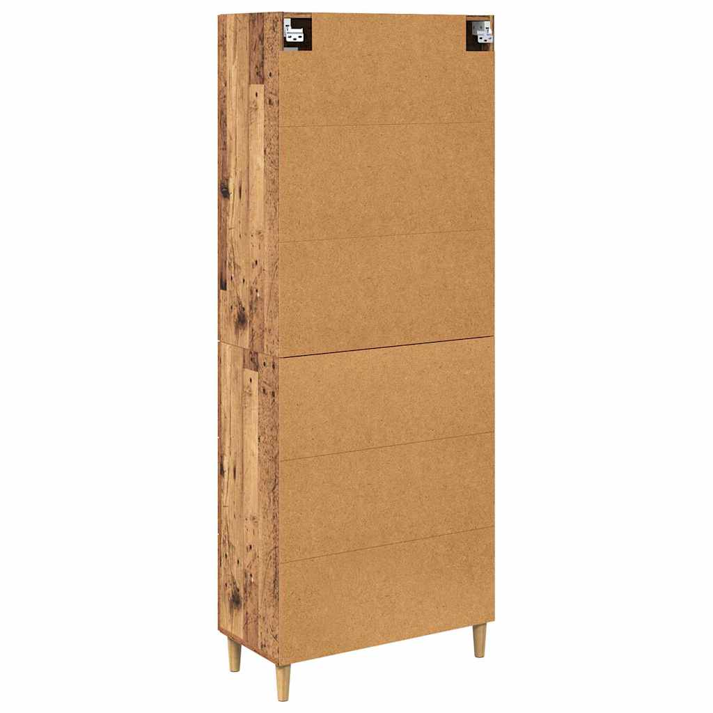 Highboard s ladicama Staro drvo 69,5 x 34 x 180 cm