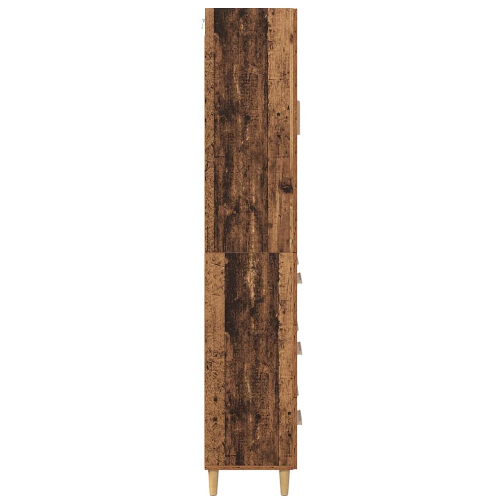 Highboard s ladicama Staro drvo 69,5 x 34 x 180 cm
