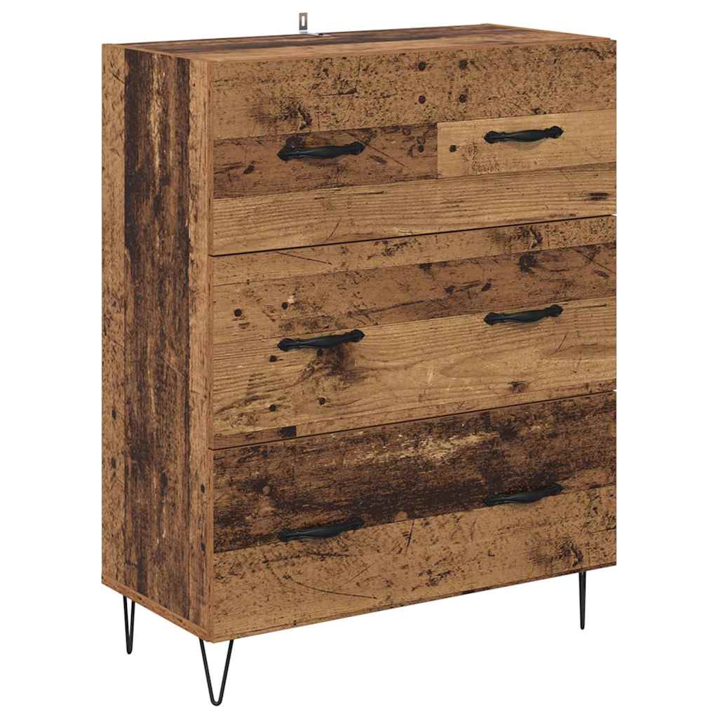 Highboard 2 kom. Staro drvo 69,5 x 34 x 180 cm