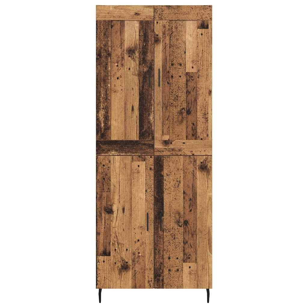 Highboard 2 kom. Staro drvo 69,5 x 34 x 180 cm