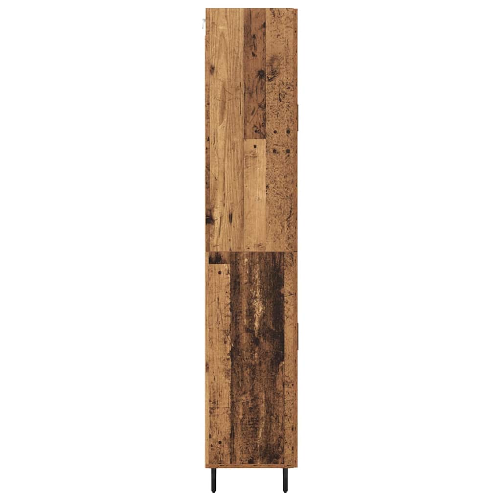 Highboard 2 kom. Staro drvo 69,5 x 34 x 180 cm