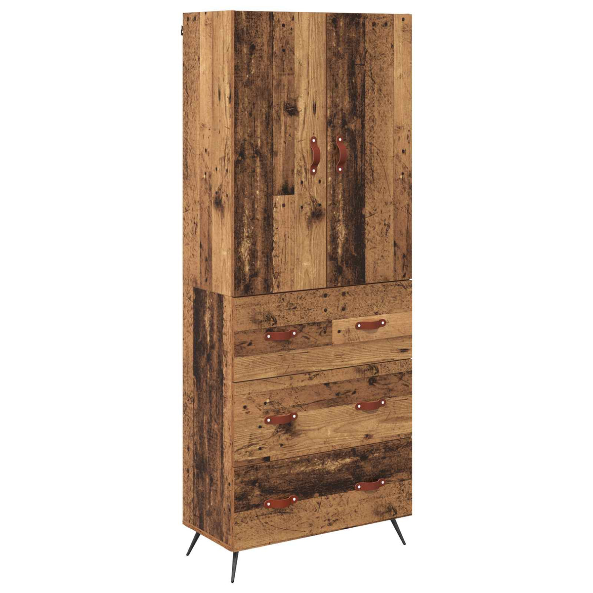 Highboard Staro drvo 69,5 x 34 x 180 cm Konstruirano drvo