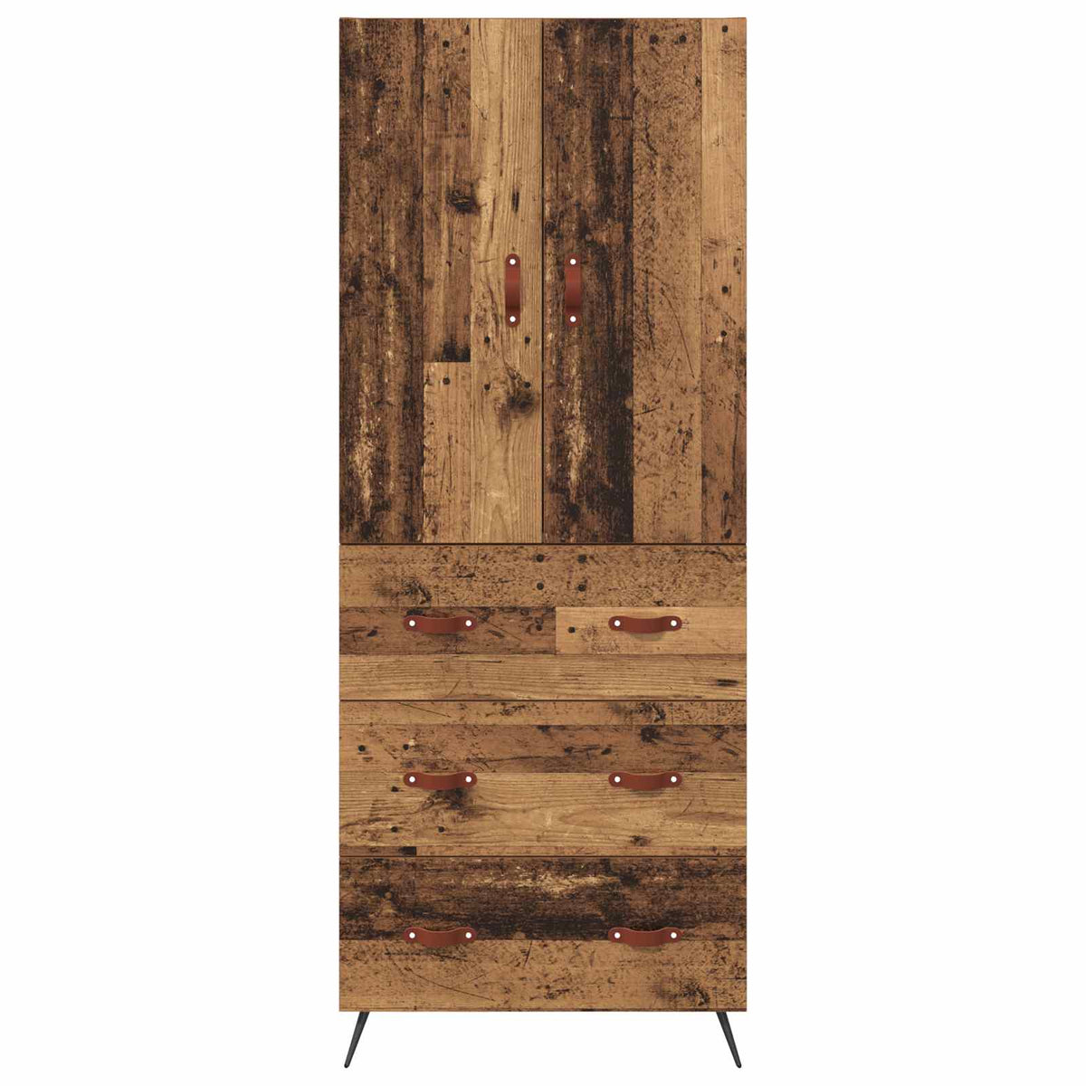 Highboard Staro drvo 69,5 x 34 x 180 cm Konstruirano drvo