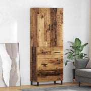 Highboard 2 kom. Staro drvo 69,5 x 34 x 180 cm