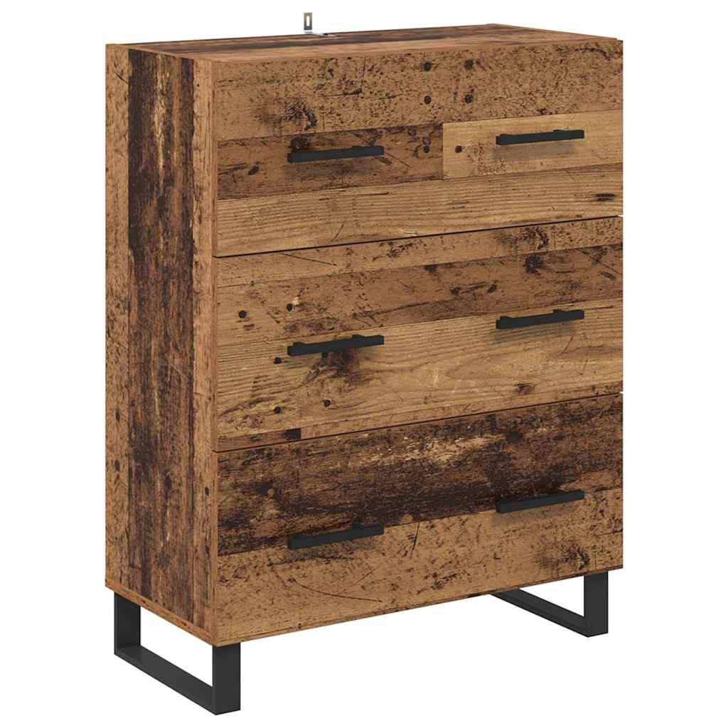 Highboard 2 kom. Staro drvo 69,5 x 34 x 180 cm