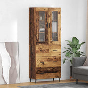 Highboard 2 kom. Staro drvo 69,5 x 34 x 180 cm