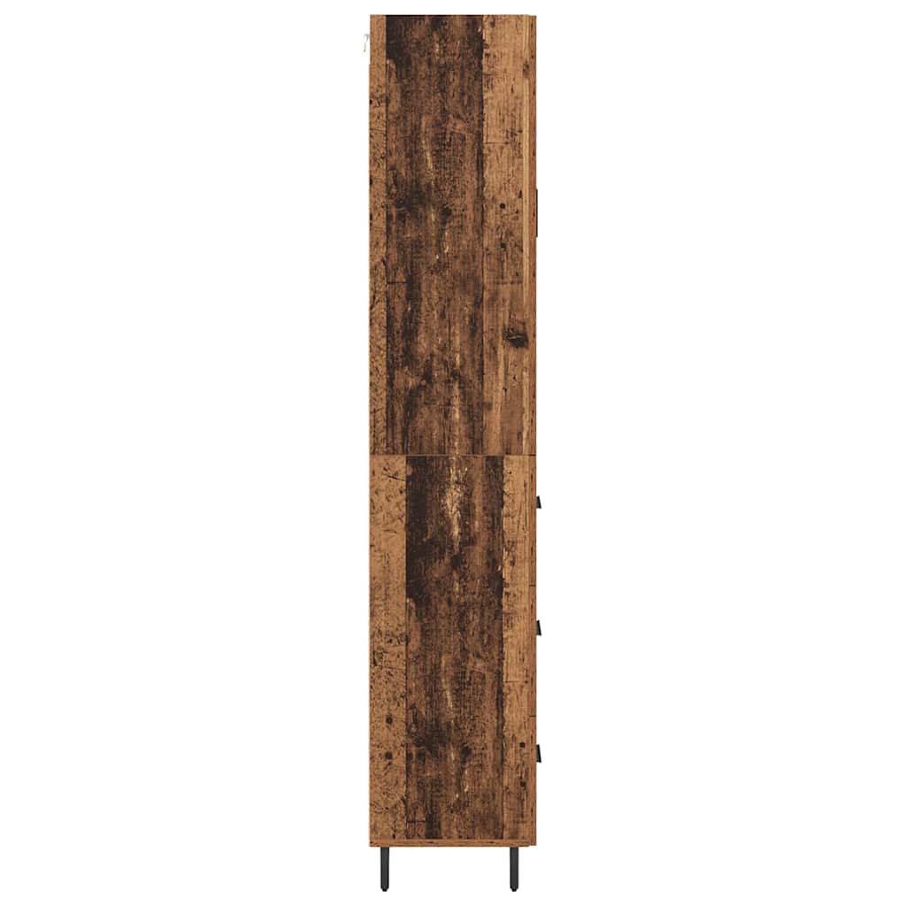 Highboard 2 kom. Staro drvo 69,5 x 34 x 180 cm