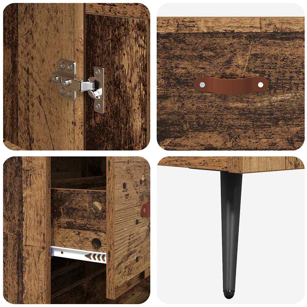 Highboard Staro drvo 69,5 x 34 x 180 cm Konstruirano drvo