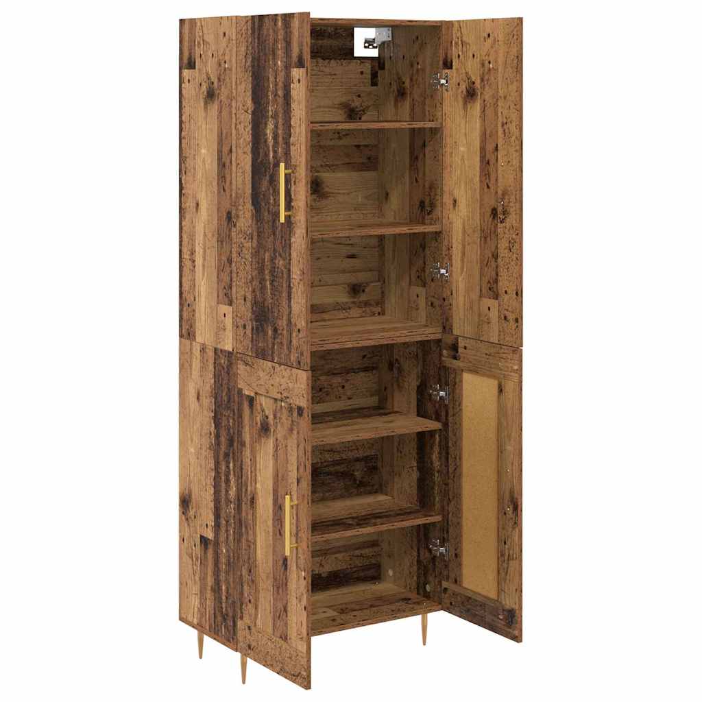 Highboard Staro drvo 69,5 x 34 x 180 cm Konstruirano drvo