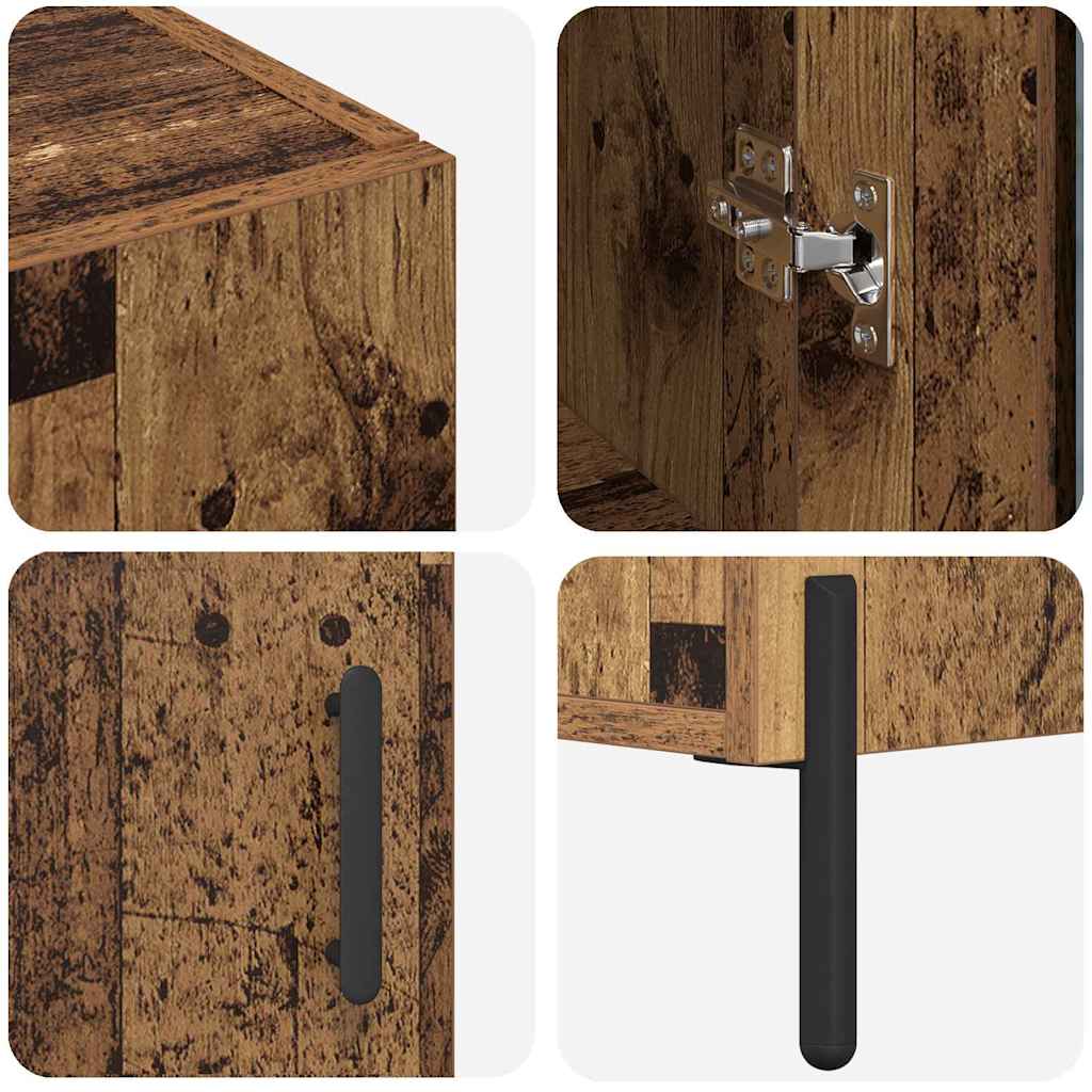 Highboard Staro drvo 69,5 x 34 x 180 cm Konstruirano drvo