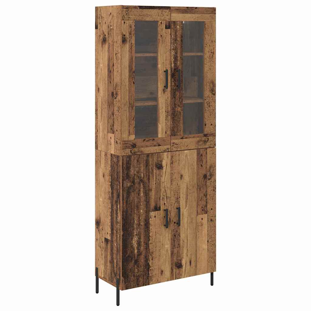 Highboard Staro drvo 69,5 x 34 x 180 cm Konstruirano drvo