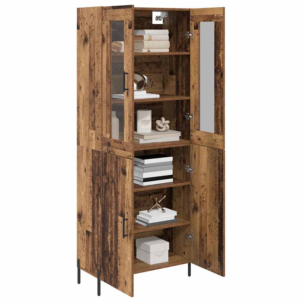 Highboard Staro drvo 69,5 x 34 x 180 cm Konstruirano drvo