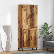 Highboard 2 pcs Staro drvo 69,5 x 34 x 180 cm