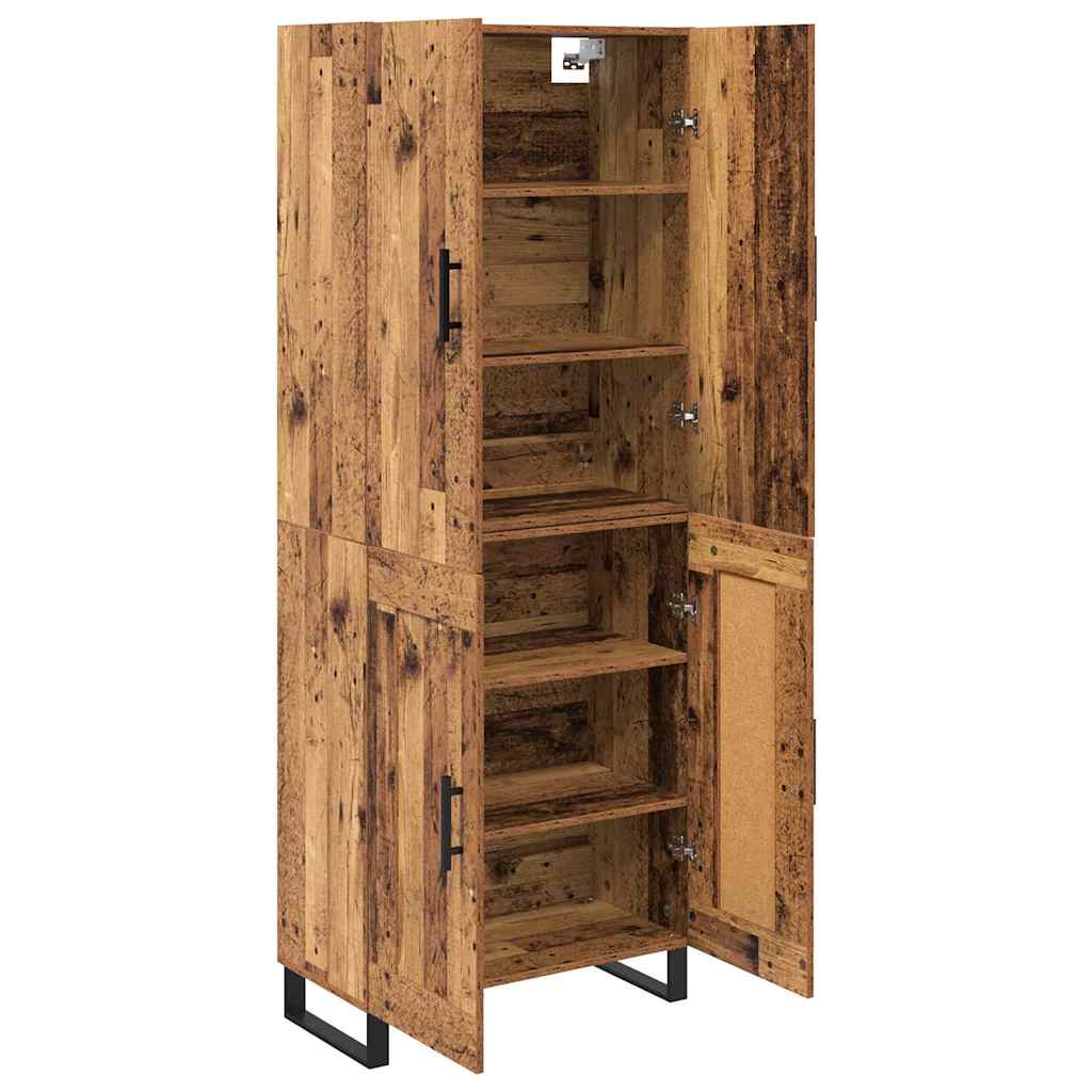 Highboard 2 pcs Staro drvo 69,5 x 34 x 180 cm