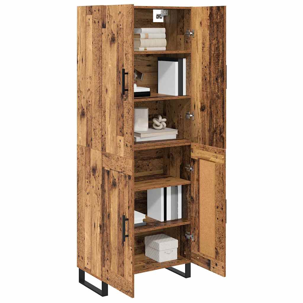 Highboard 2 pcs Staro drvo 69,5 x 34 x 180 cm