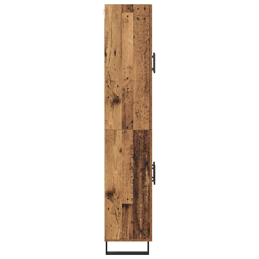 Highboard 2 pcs Staro drvo 69,5 x 34 x 180 cm
