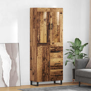 Highboard 2 kom. Staro drvo 69,5 x 34 x 180 cm