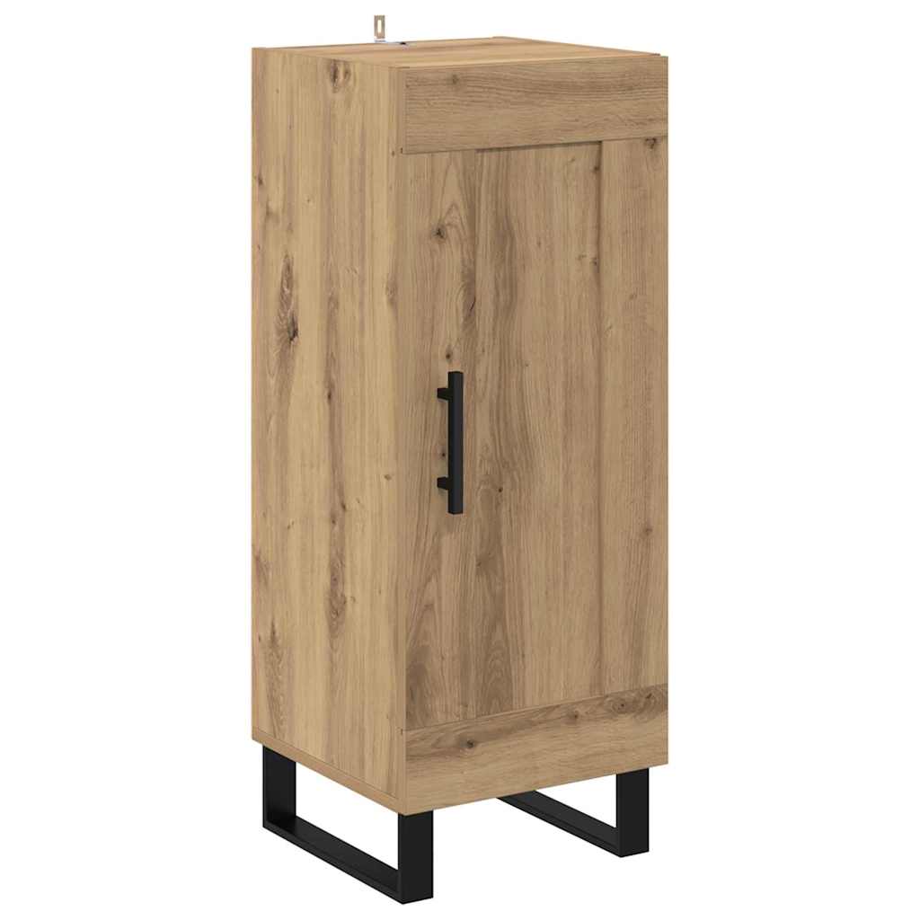 Highboard Umjetnički hrast 34,5 x 34 x 180 cm Konstruirano drvo