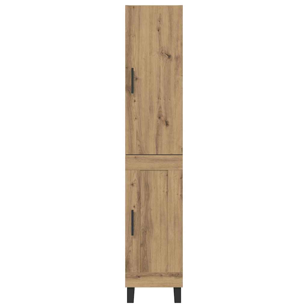 Highboard Umjetnički hrast 34,5 x 34 x 180 cm Konstruirano drvo