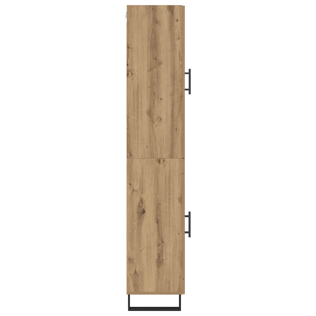 Highboard Umjetnički hrast 34,5 x 34 x 180 cm Konstruirano drvo