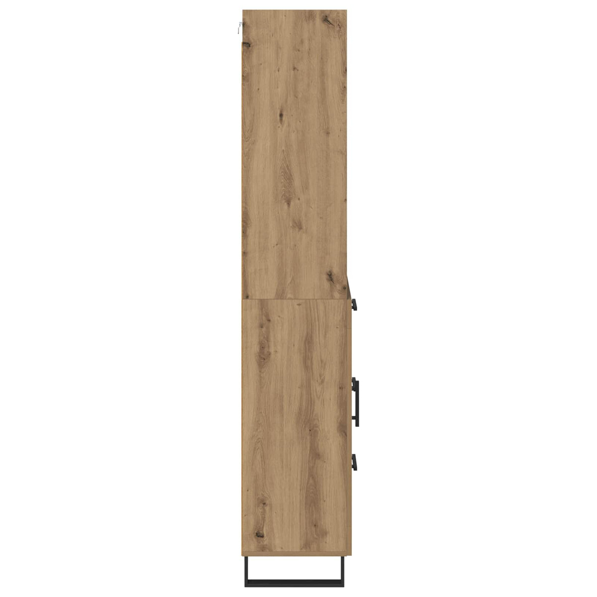 Highboard 2 kom. Umjetnički hrast 69,5 x 34 x 180 cm