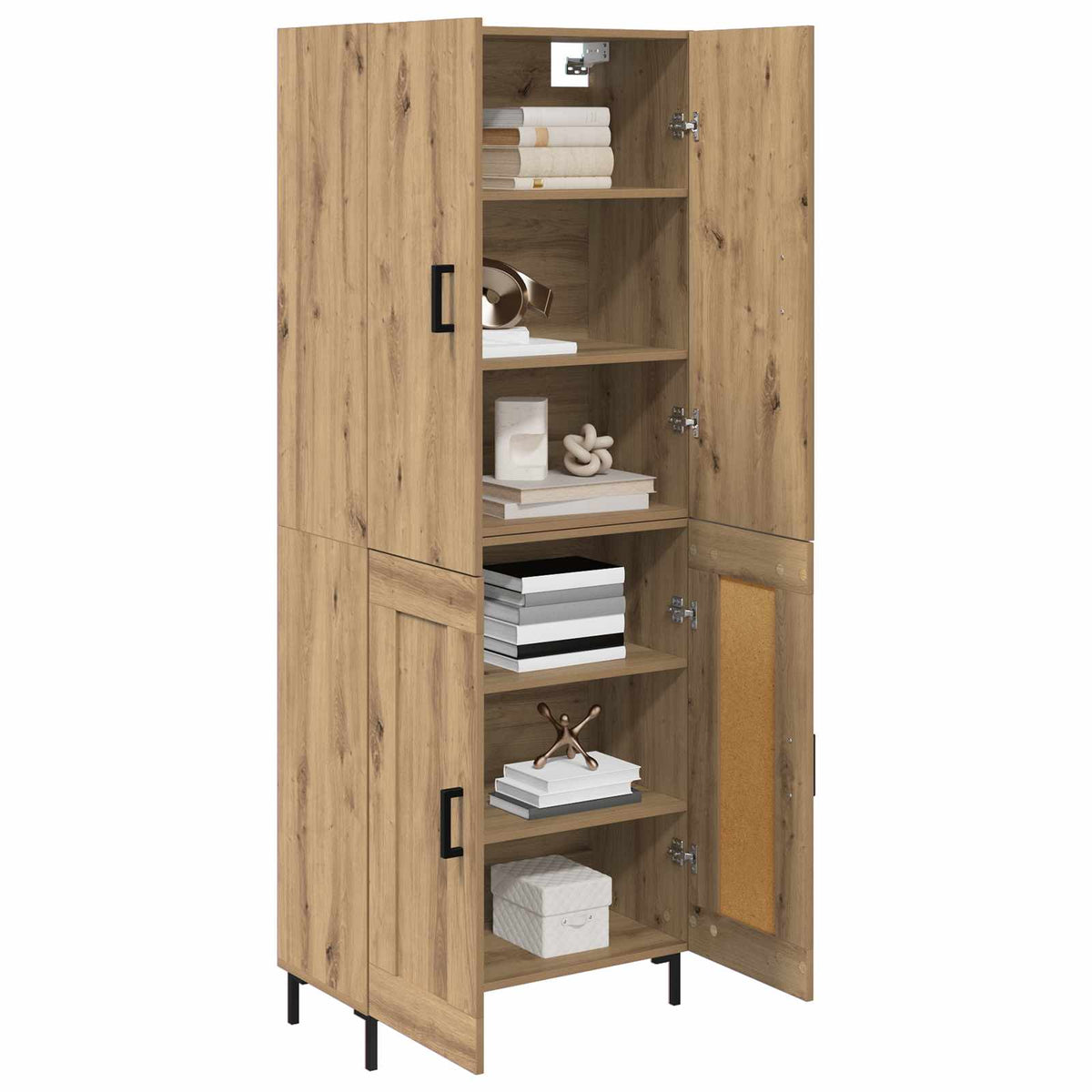 Highboard Umjetnički hrast 69,5 x 34 x 180 cm Konstruirano drvo