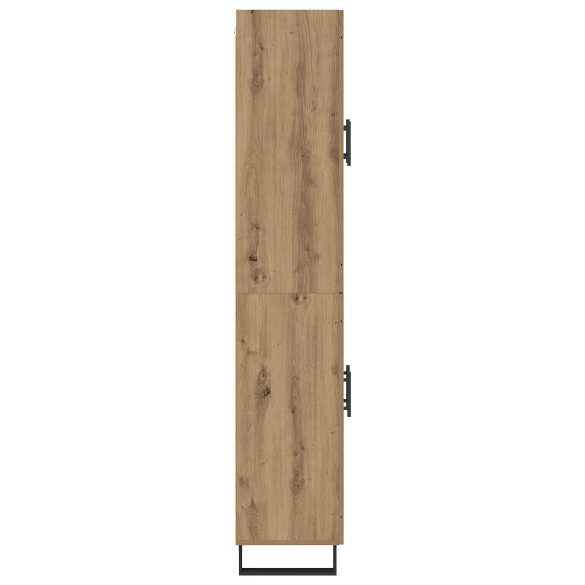 Highboard 2 pcs Umjetnički hrast Konstruirano drvo