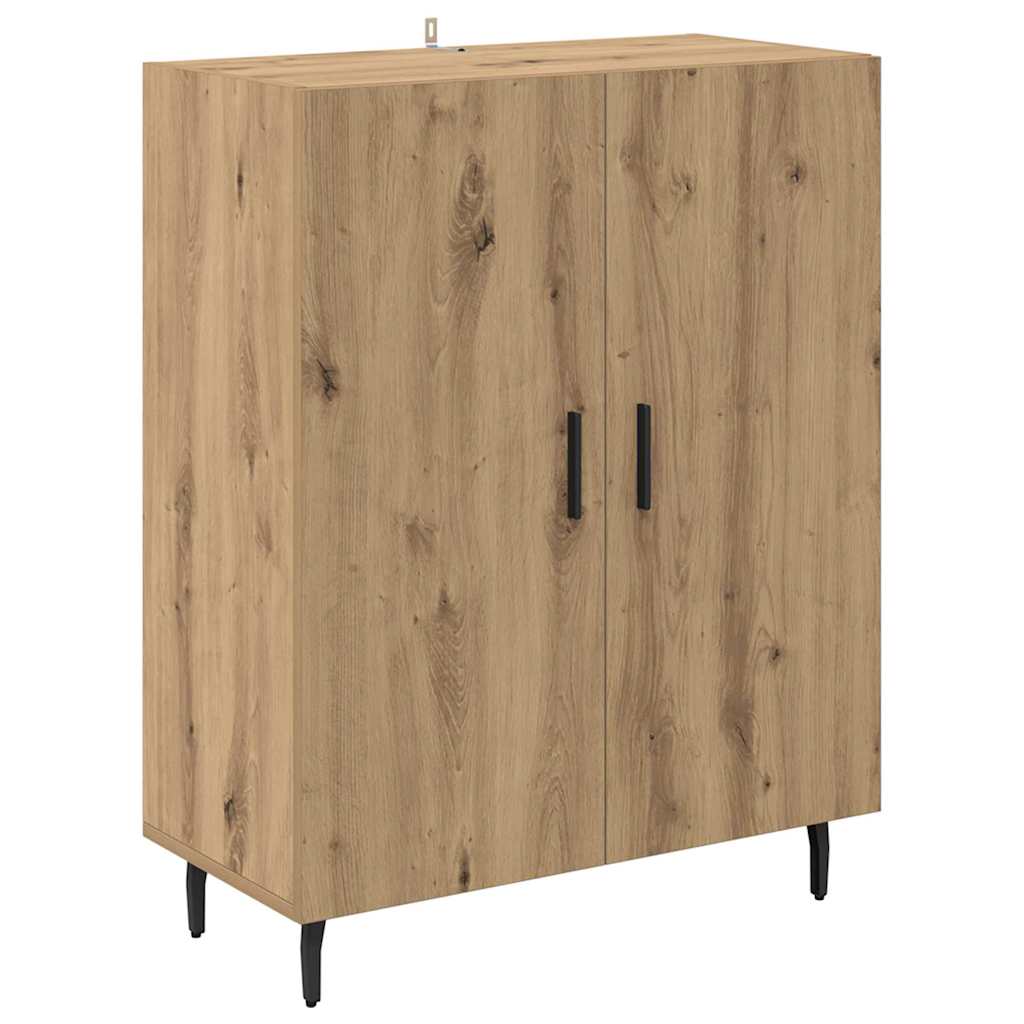 Highboard 2 kom. Umjetnički hrast 69,5 x 34 x 180 cm
